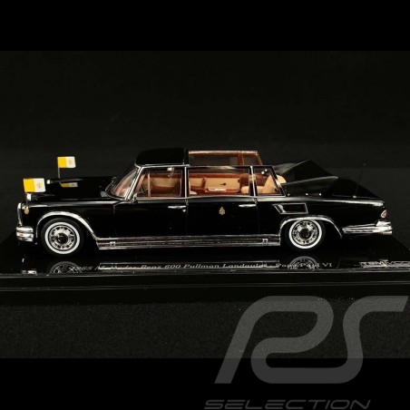 Mercedes Benz 600 Landaulet Pape Paul VI 1965 noir black schwarz 1/43 True Scale TSM124352