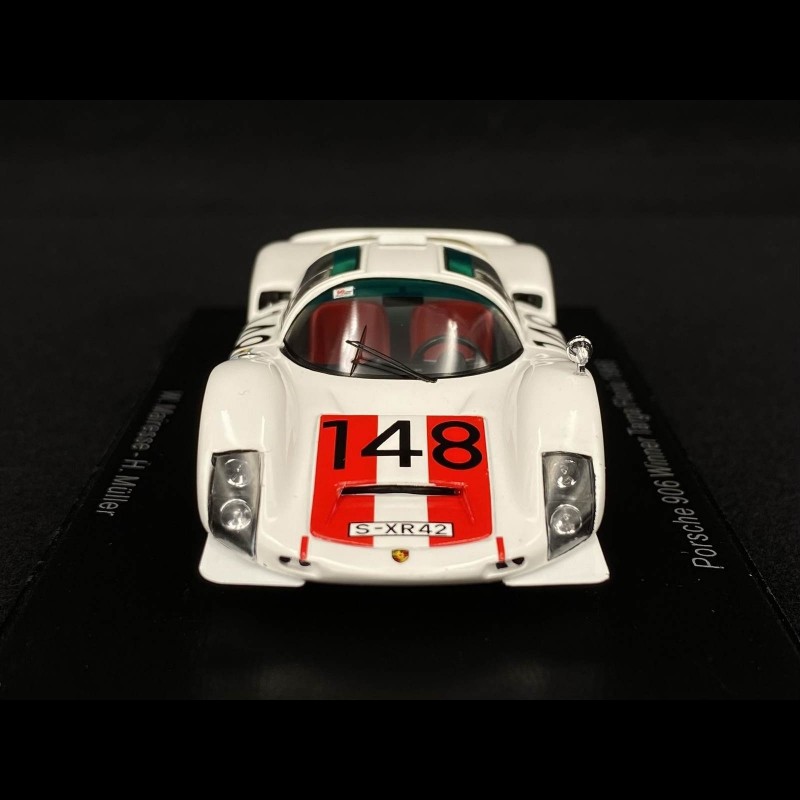 Porsche 906 Winner Targa Florio 1966 n° 148 1/43 Spark 43TF66 Porsche 906 Winner Targa Florio 1966 n° 148 1/43 Spark 43TF66
