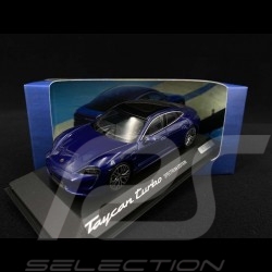 Porsche Taycan Turbo Spectrum Edition 2020 Enzian blau 1/43 Minichamps WAP0200880M003