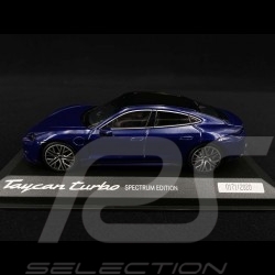 Porsche Taycan Turbo Spectrum Edition 2020 gentian blue 1/43 Minichamps WAP0200880M003