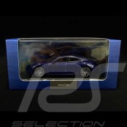 Porsche Taycan Turbo Spectrum Edition 2020 bleu gentiane gentian blue enzian blau 1/43 Minichamps WAP0200880M003
