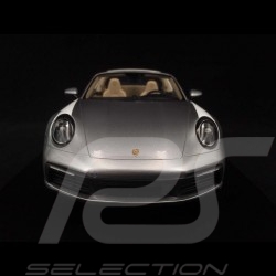 Copy no. 911 / 992 Porsche 911 Targa 4S type 992 Heritage Design Edition GT Silver 1/18 Spark WAP0219120MTRG