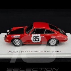 Porsche 911 T Monte Carlo Rally 1969 n° 85 1/43 Spark S6608