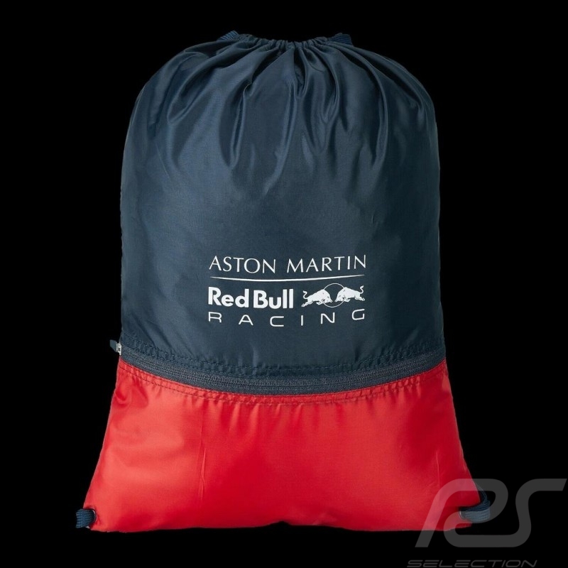 Sac Aston Martin RedBull Racing Laptop / Messenger à cordons Drawstring bag Kordeltasche Bleu marine / Rouge