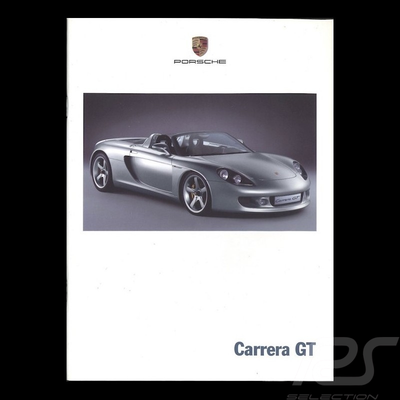 Porsche Broschüre Carrera GT Concept 09/00 Deutsch/Englisch WVK178812