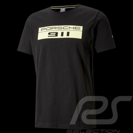 Porsche 911 T-shirt by Puma Big logo Black / Green - Men