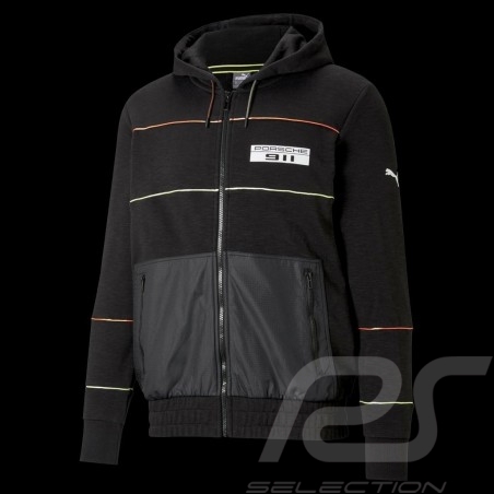 Veste Jacket Jacke Porsche 911 Puma Sweatshirt à capuche Hoodie Noir - homme