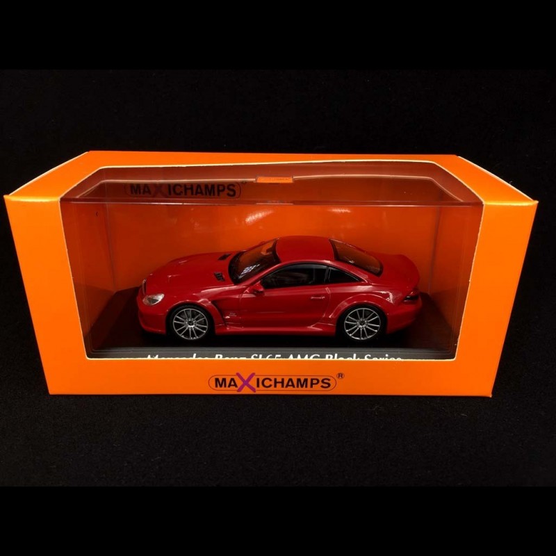 Mercedes Benz SL 65 AMG Black Series 2009 red 1/43 Minichamps 