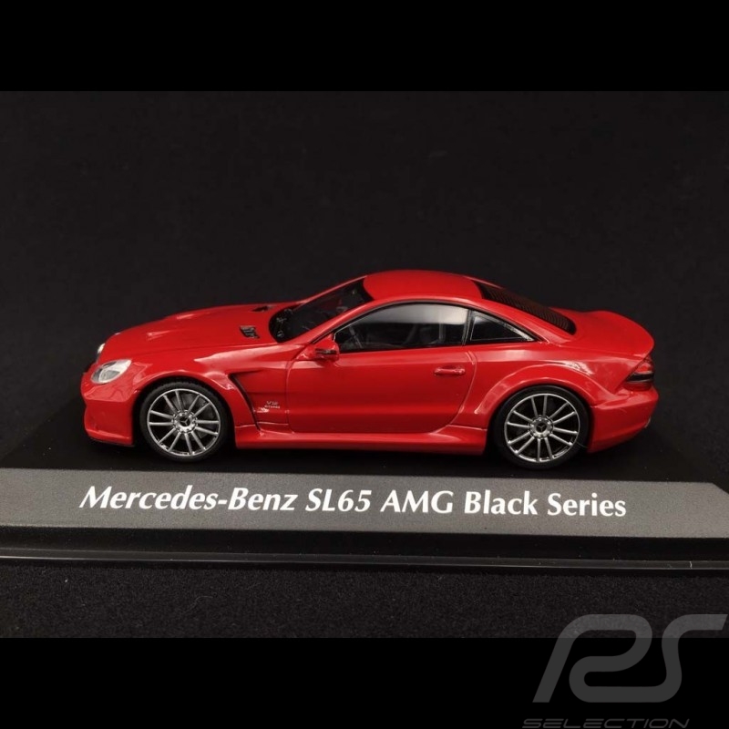 Mercedes Benz SL65 AMG Black Series 2009 rouge red rot 1/43 Minichamps 940038221