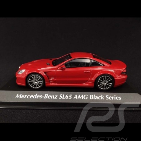 Mercedes Benz SL65 AMG Black Series 2009 rot 1/43 Minichamps 940038221
