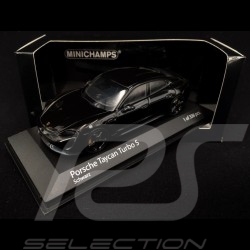 Porsche Taycan Turbo S noire 1/43 Minichamps 410068470