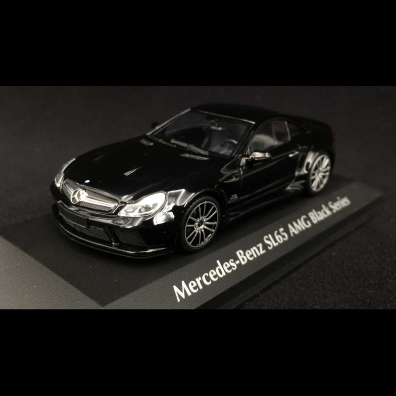 Mercedes Benz SL 65 AMG Black Series 2009 black 1/43 Minichamps 940038220