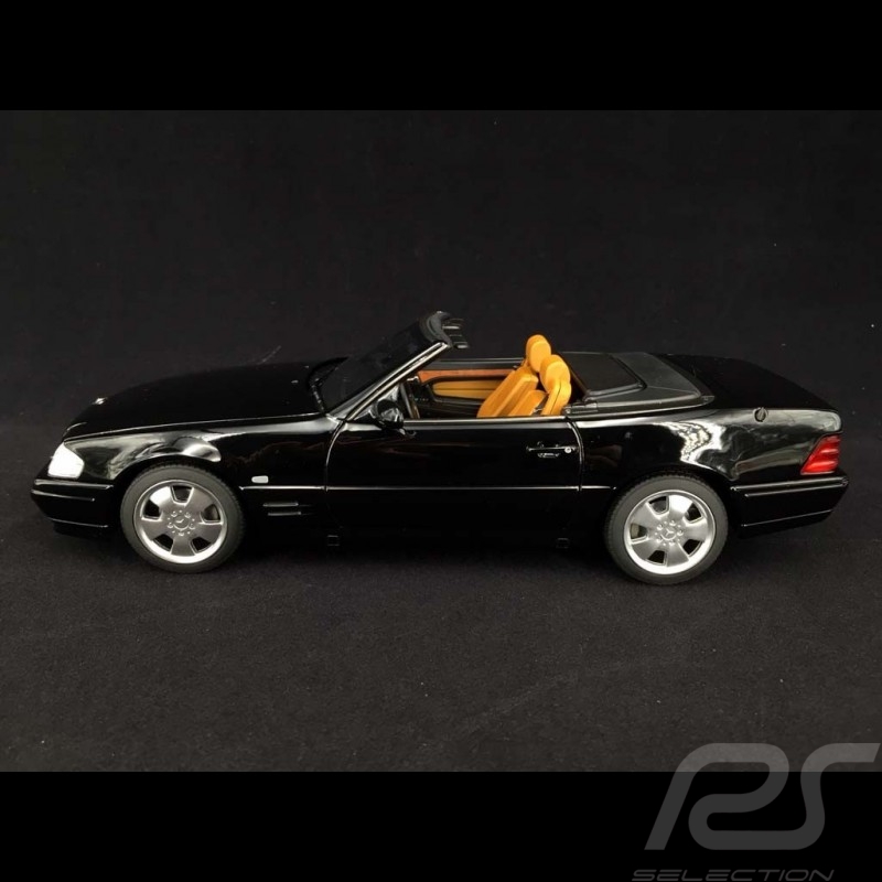 Mercedes Benz SL 500 1999 noir 1/18 Norev 183750