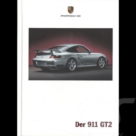 Brochure Porsche Der 911 GT2 08/2001 en allemand WVK20231002