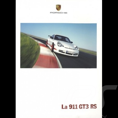 Brochure Porsche La 911 GT3 06/2003 en français WVK20763004