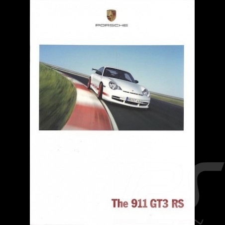 Brochure Porsche The 911 GT3 RS 06/2003 en anglais WVK20762004