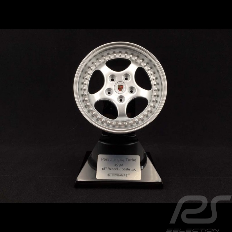 Felge Porsche 964 Turbo 1992 silber 1/5 Minichamps 500601964