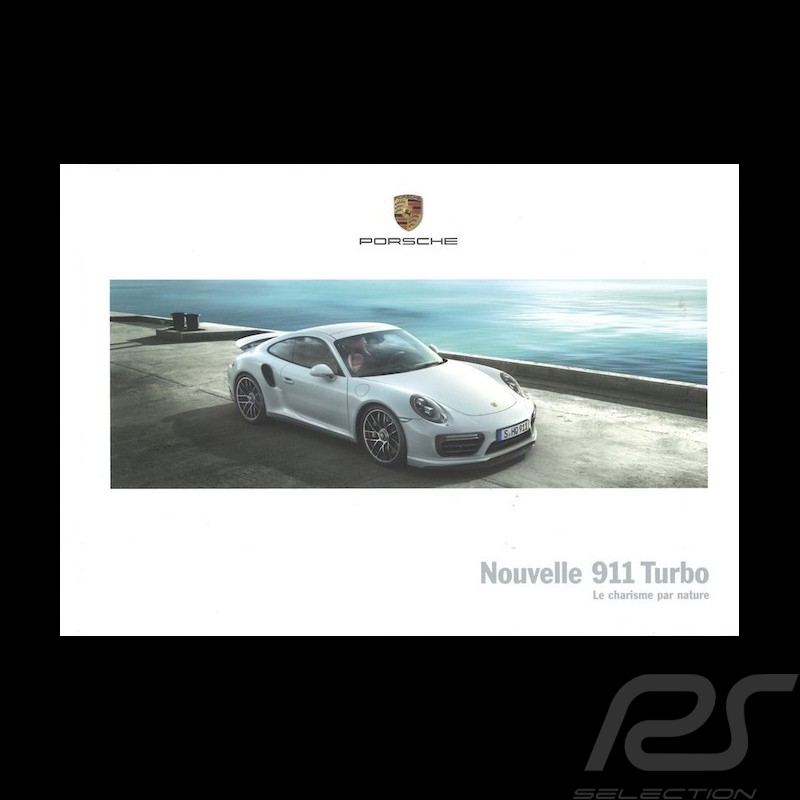 Brochure Porsche Nouvelle 911 Turbo Le charisme par nature 06/2016 en français WSLK1701000130