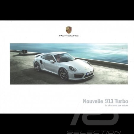Brochure Porsche Nouvelle 911 Turbo Le charisme par nature 06/2016 en français WSLK1701000130