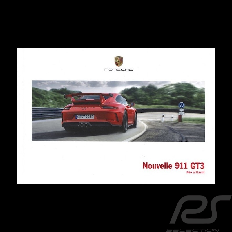 Porsche Brochure La nouvelle 911 GT3 Intensité intérieure 12/2008 in french ﻿WSLC0901123730