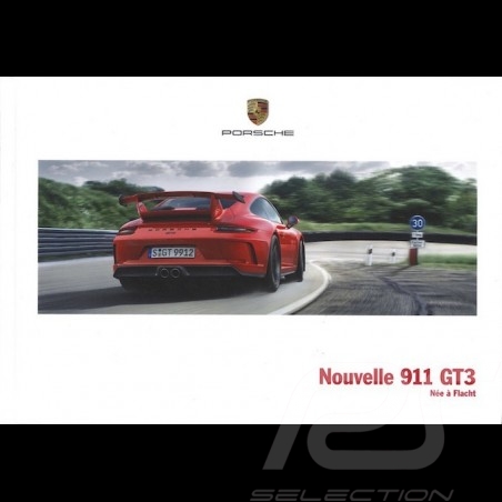 Brochure Porsche La nouvelle 911 GT3 Intensité intérieure 12/2008 en français ﻿WSLC0901123730