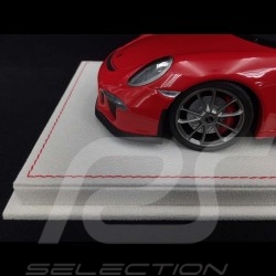 Vitrine 1/18 pour miniature Porsche Base Alcantara Beige qualité premium