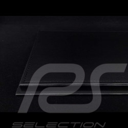 Vitrine 1/18 pour miniature Porsche Base simili cuir noir qualité premium