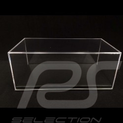 1/18 showcase for Porsche model black leatherette premium quality