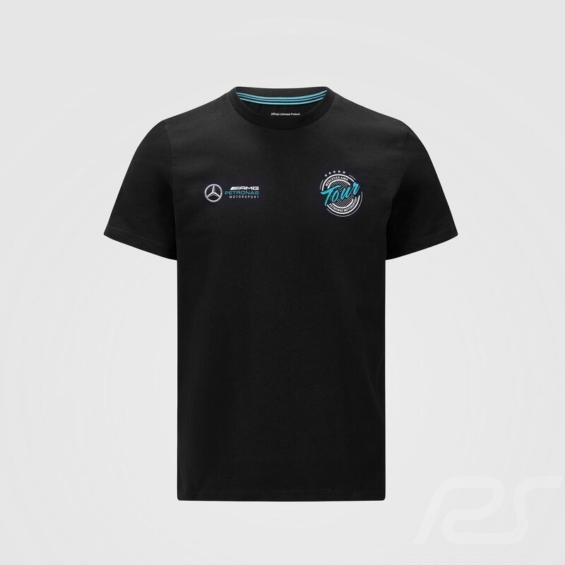 T-shirt Mercedes-AMG Petronas Tour 2019 Noir - homme