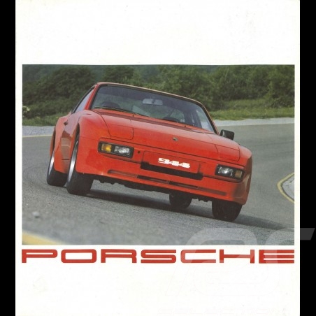 Porsche Broschüre Porsche Bereich 924, 944, 911 und 928 1982 Französisch/Niederländisch