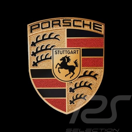 Autocollant en relief Porsche 