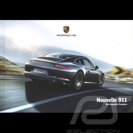 Porsche 997 Carrera grise 1/43 Minichamps WAP02011415