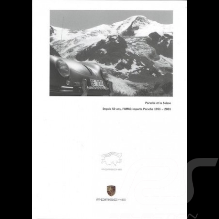 Brochure Porsche et la Suisse depuis 50 ans 1951-2001 en français