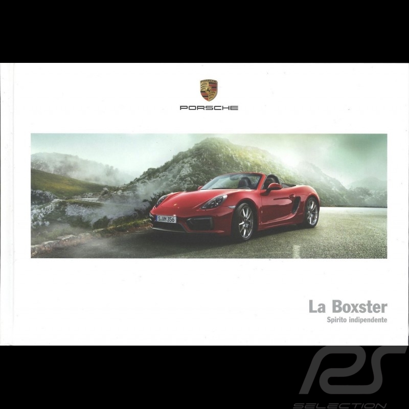 Porsche Brochure La Boxster Spirito independente 03/2014 in italian WSLB1501000240