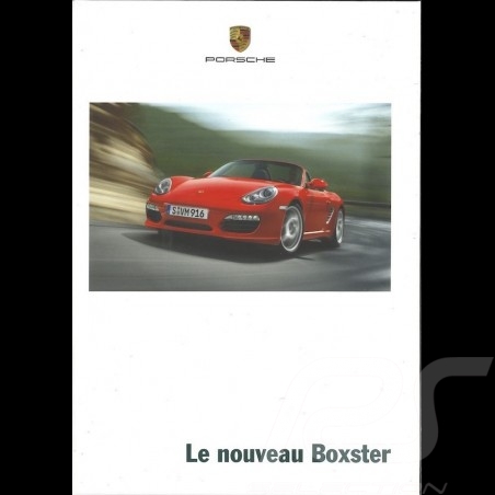 Brochure Porsche Le Nouveau Boxster 08/2008 en français WVK31473009
