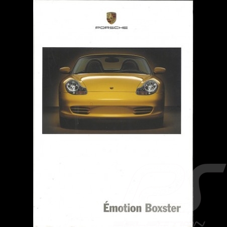 Brochure Porsche Emotion Boxster 04/2003 en français WVK30163004