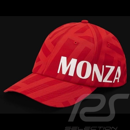 Casquette Ferrari Monza F1 Grand Prix Cap Hat Kappe Rouge