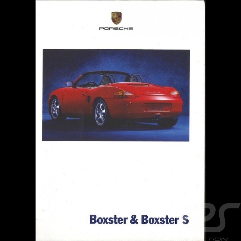 Brochure Porsche Boxster & Boxster S 08/1999 en allemand WVK16521000