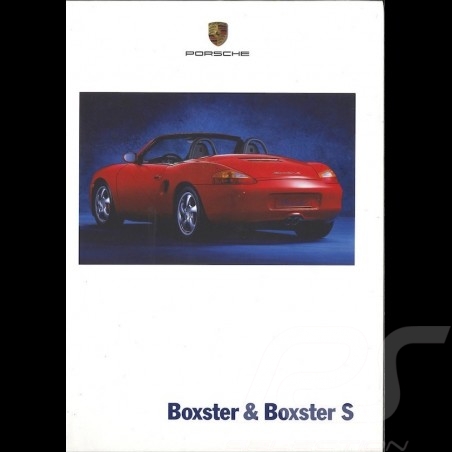 Brochure Porsche Boxster & Boxster S 08/1999 in german WVK16521000