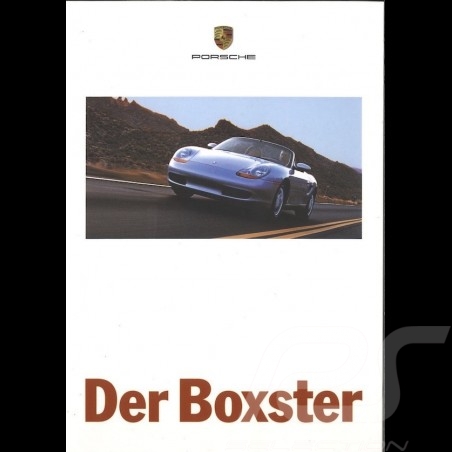 Brochure Porsche Der Boxster 07/1998 en allemand WVK15611099