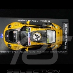 Porsche 911 GT3 R type 991 Absolute Racing n° 911 Pole Position Bathurst 2020 1/43 Spark AS047