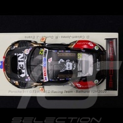 Porsche 911 GT3 R type 991 NED Racing Team n° 12 Bathurst 2020 1/43 Spark AS054