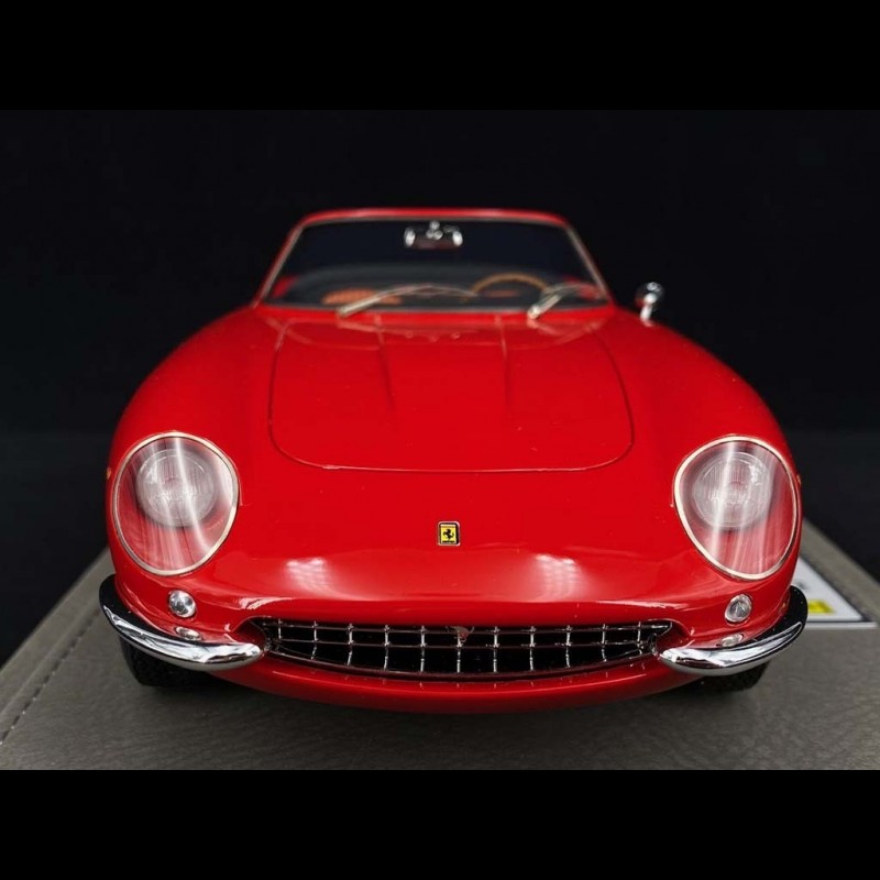 Miniatures montées - Ferrari 275 GTB/4 NART Spider Rouge 1967 1/43 Best