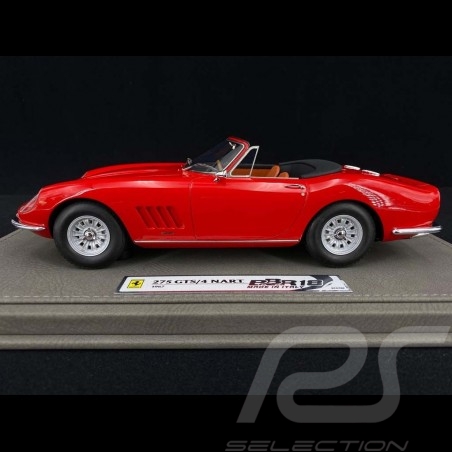 Ferrari 275 GTS /4 Spider NART 1967 Rouge Red Rot 1/18 BBR BBR1816C1