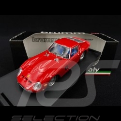 Ferrari 250 GTO 1962 Rot Rosso Corsa 1/43 Brumm R508-01