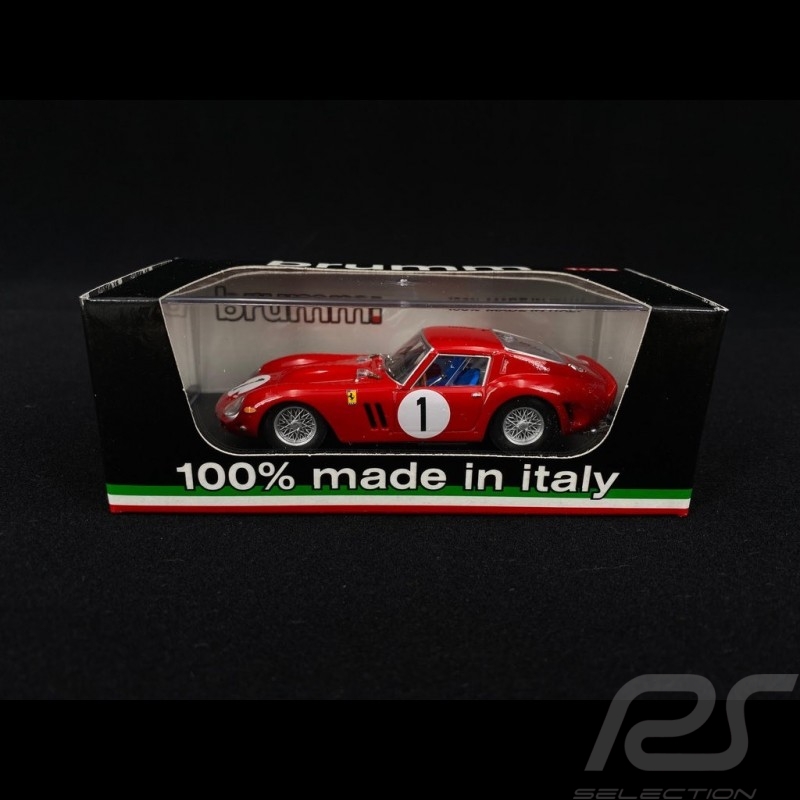 Details about   Ferrari 250 gto winner 1000km paris 1962 no 1 rodriguez 1/43 brumm r530 show original title 