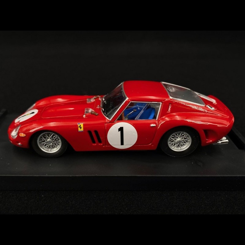 Diecast model cars Ferrari 250 1/43 Brumm GTO No.1 1000km Paris 1962 châssis 3987GT P.Rodriguez/R.Rodriguez