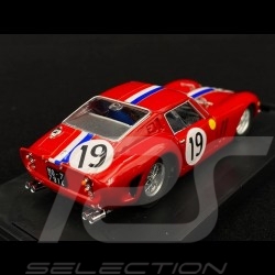 Ferrari 250 GTO Vainqueur Winner Sieger 24h Le Mans 1962 n° 19 Noblet 1/43 Brumm R534