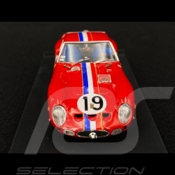 Ferrari 250 GTO Vainqueur Winner Sieger 24h Le Mans 1962 n° 19 Noblet 1/43 Brumm R534