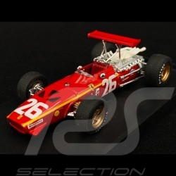 Ferrari 312 F1 Vainqueur Winner Sieger Grand Prix France 1968 n° 26  Jacky Ickx 1/43 Brumm R171